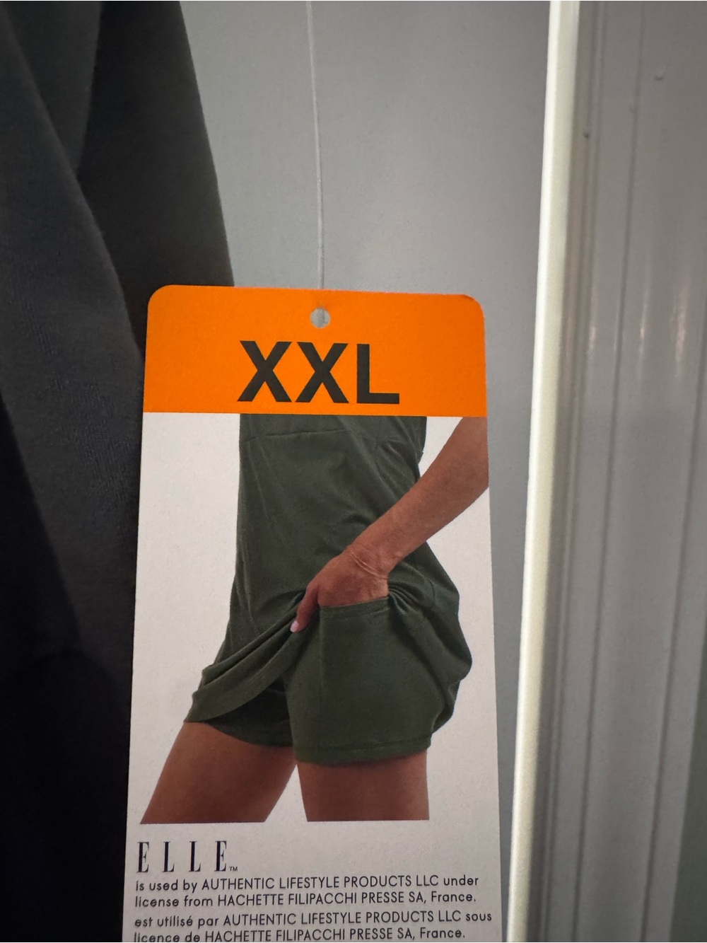 Hunter Green Sleeveless Shift Dress - Picture 6 of 7